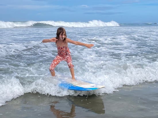 Learning to Surf in Costa Rica